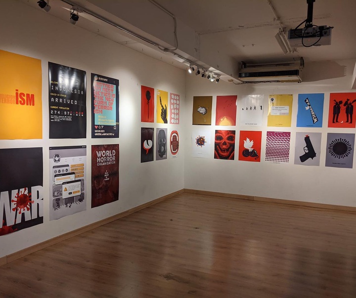 Photoreport of Posterrorism Exhibition in Indonesia