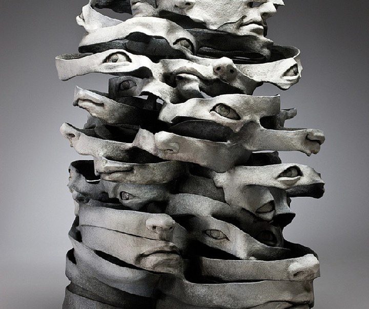 Gallery of Sculpture ceramics by Haejin Lee- Japan