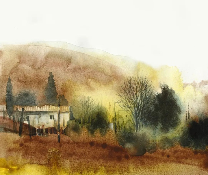 Gallery of Watercolor painting by Antonio Ortega Perez-Spain