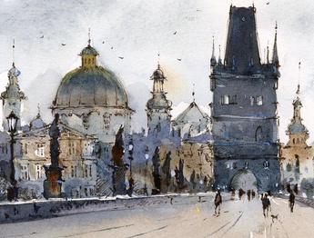 Gallery of Watercolor Painting by Eugenia Gorbacheva-Russia