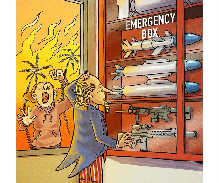 Gallery of political Cartoon by Monero Chelo-Mexico