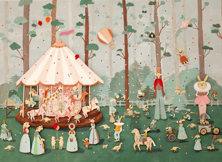 Gallery of illustrations by Lucila Biscione - Argentina