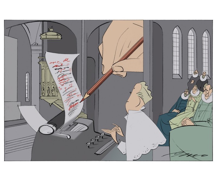 Gallery of Political Cartoon by Marquard Otzen - Denmark