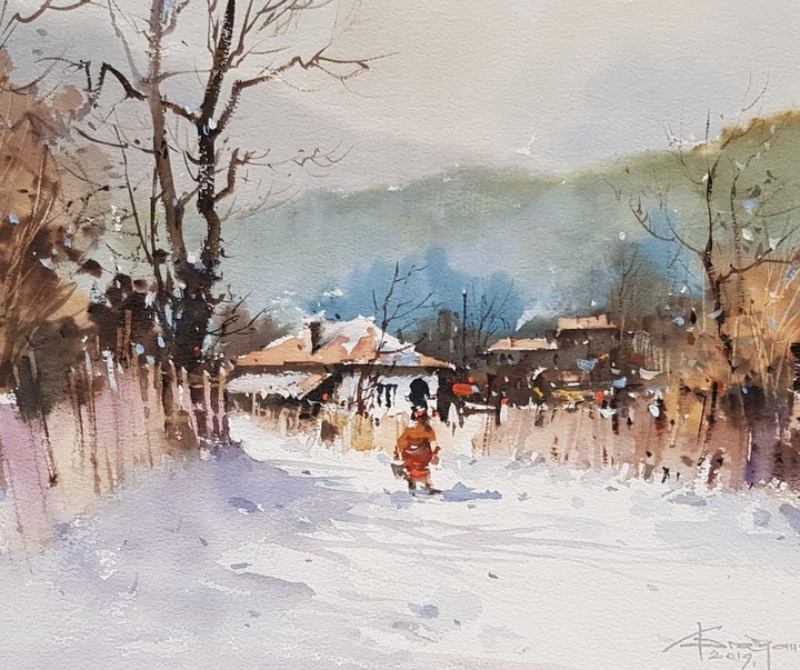 Gallery of Watercolor Painting "Corneliu Dragan"