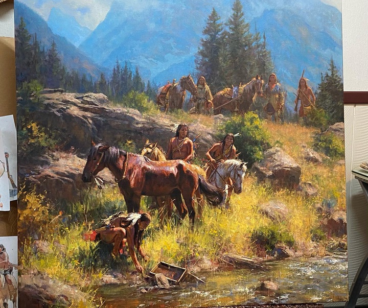 Gallery of Painting by Don Oelze - New Zealand