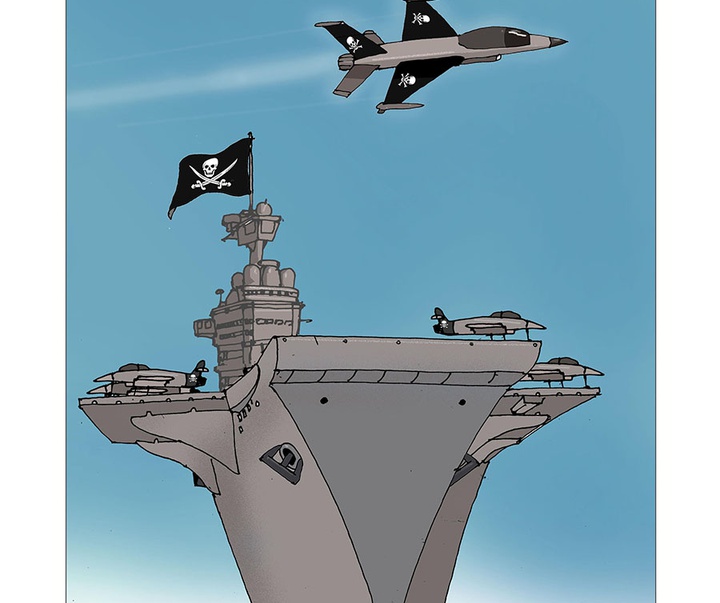 First Selection of the International Cartoon Contest “Terror Online”