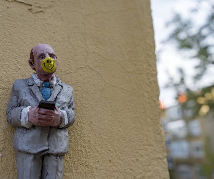 Gallery of Sculpture & Modern art by Isaac Cordal-Spain