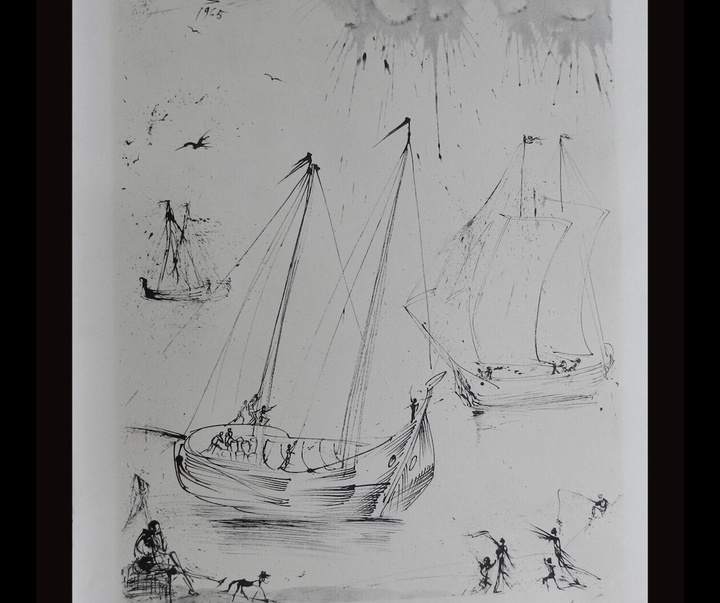 Gallery of Salvador Dali lithographs and metal engravings-Spain