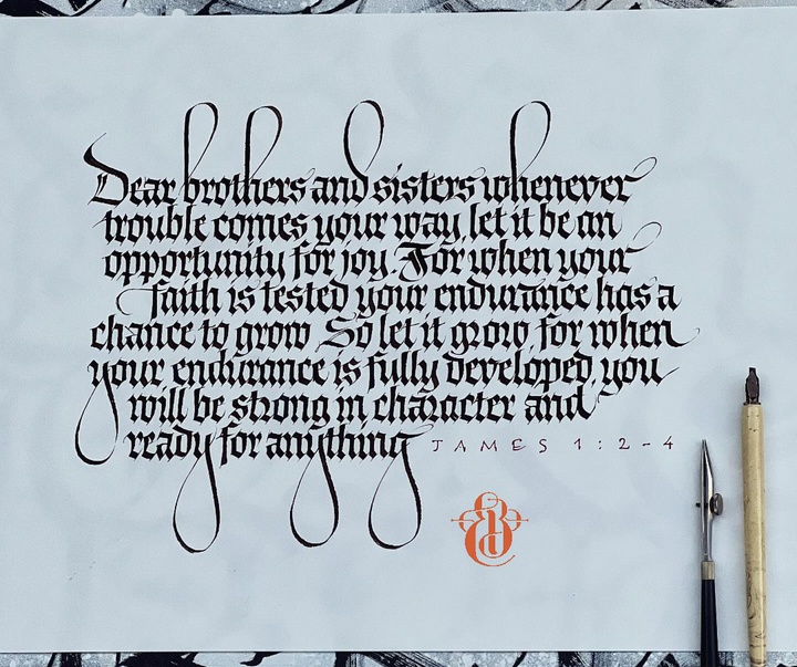 Gallery of Calligraphy by Emmanuel Buron - Canada