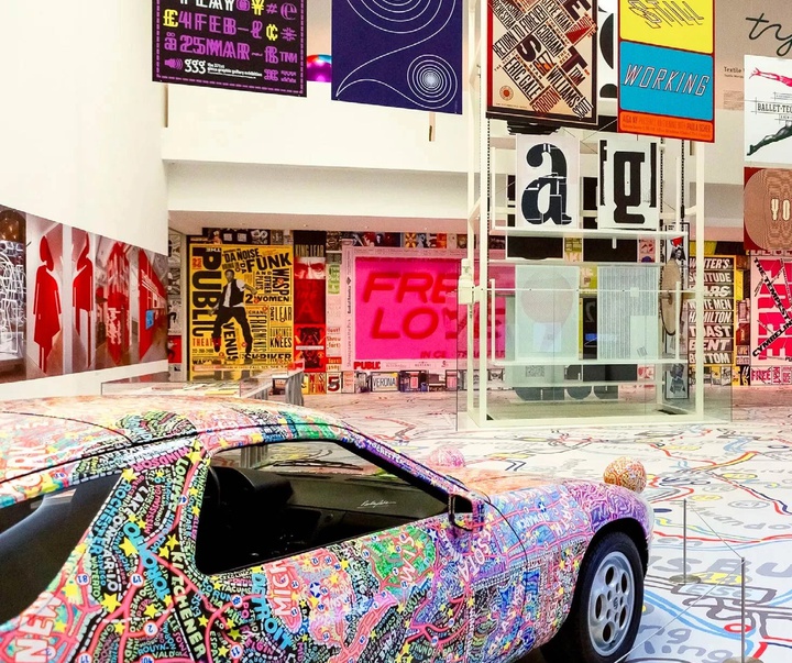 Gallery of Graphics by Paula Scher - USA