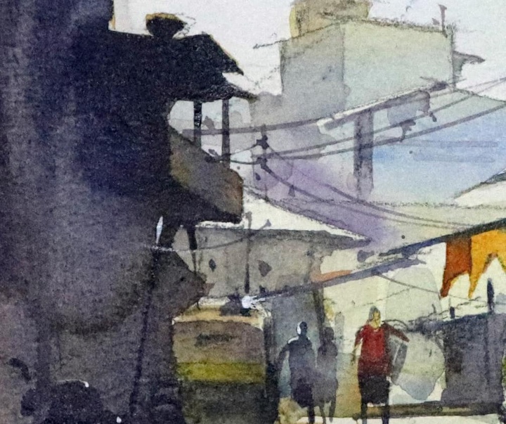 Gallery of Watercolors by Vikrant Shitole-India