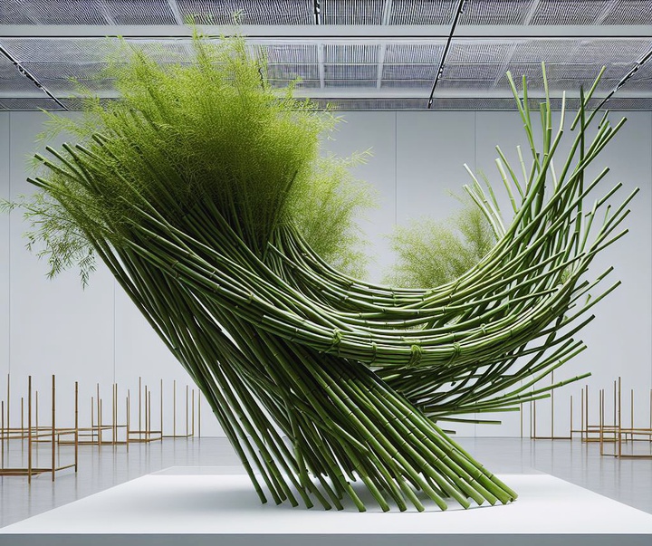 Gallery of Modern Art (Organic art) by Shoshosai - Japan