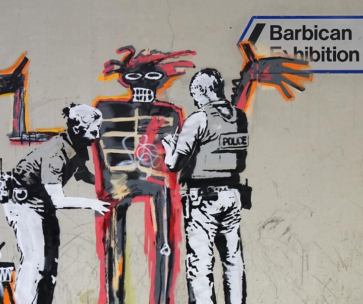 Gallery of Banksy Street artist-England