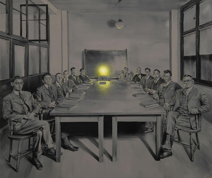Gallery of Humor painting by Paco Pomet-Spain