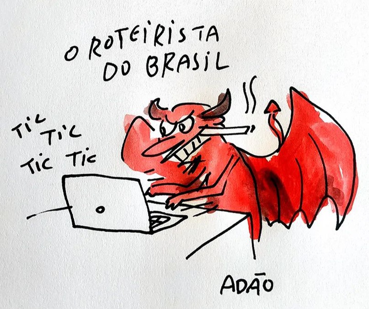 Gallery of cartoons by Adao Iturrusgarai - Brazil