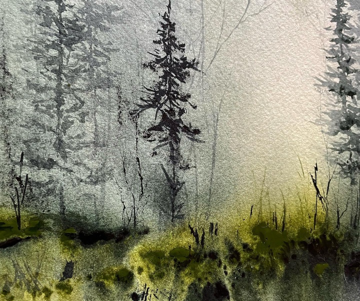 Gallery of Watercolor painting by Karlyn Shahnazarian-Canada