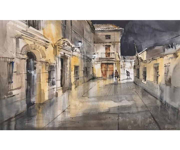 Gallery of Watercolor by Adrian Marmolejo Clarhed-Spain