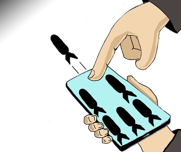 First Selection of the International Cartoon Contest “Terror Online”