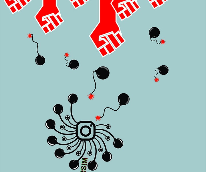 First Selection of the International Poster Contest “Terror Online”