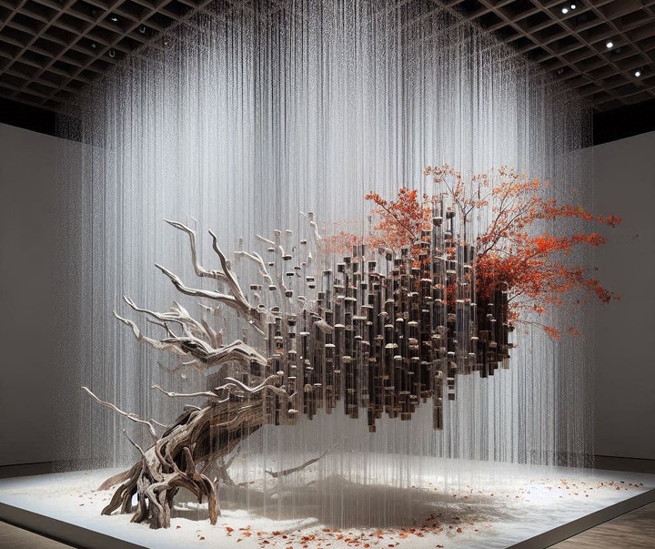 Gallery of Modern Art (Organic art) by Shoshosai - Japan