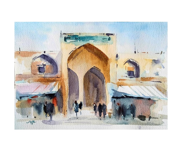 Gallery of Watercolor painting by Neda Ranjbar- Iran