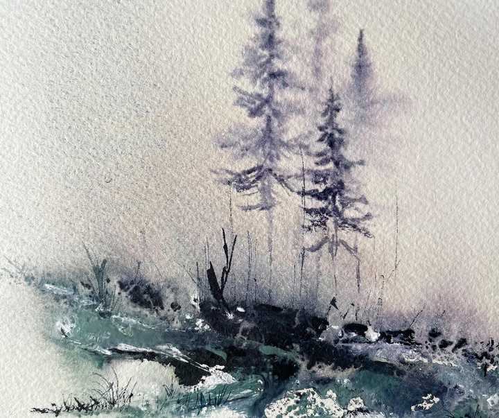 Gallery of Watercolor painting by Karlyn Shahnazarian-Canada