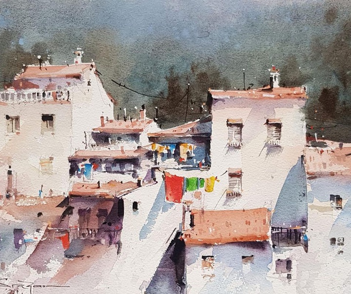 Gallery of Watercolor Painting "Corneliu Dragan"