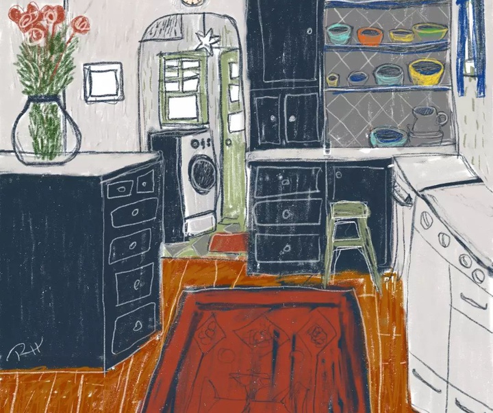 Gallery of Illustration by Rahele HasanZade-Iran