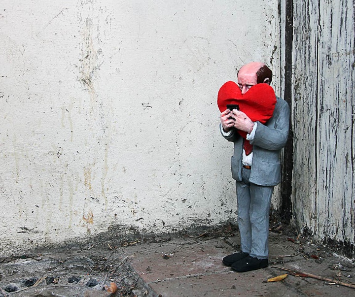 Gallery of Sculpture & Modern art by Isaac Cordal-Spain