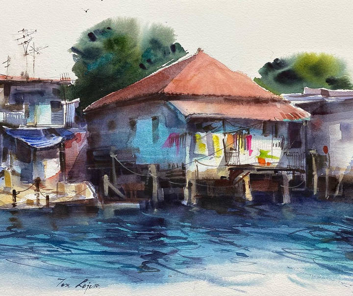 Gallery of Watercolor painting by Tere Lojero-Mexico