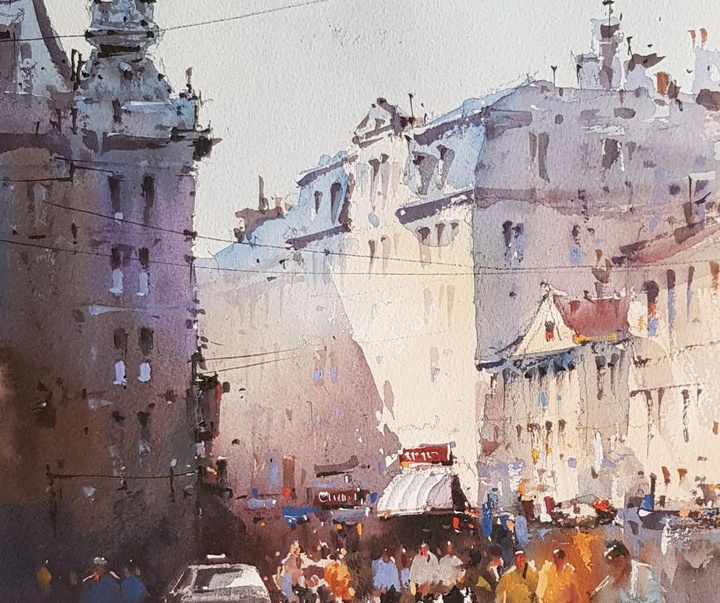 Gallery of Watercolor Painting "Corneliu Dragan"