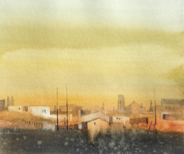 Gallery of Watercolor painting by Antonio Ortega Perez-Spain