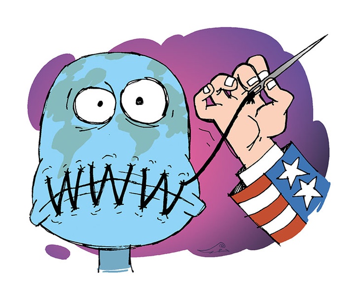 First Selection of the International Cartoon Contest “Terror Online”