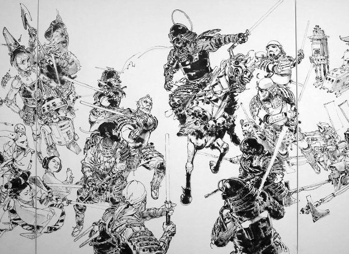 Gallery of Drawing by Kim Jung Gi US