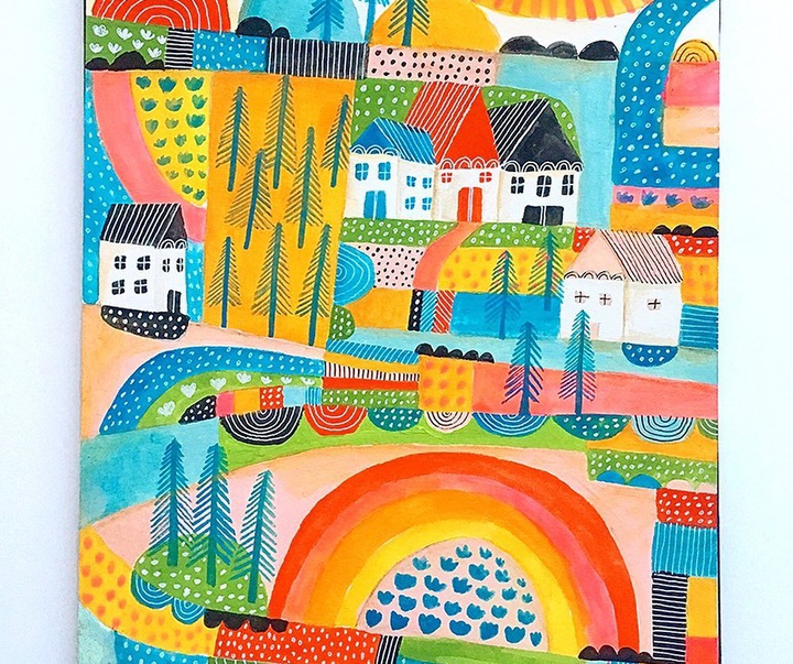 Gallery of Illustration by Lisa Congdon-USA