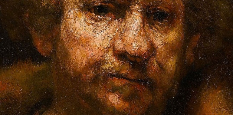 A different self-portrait than Rembrandt