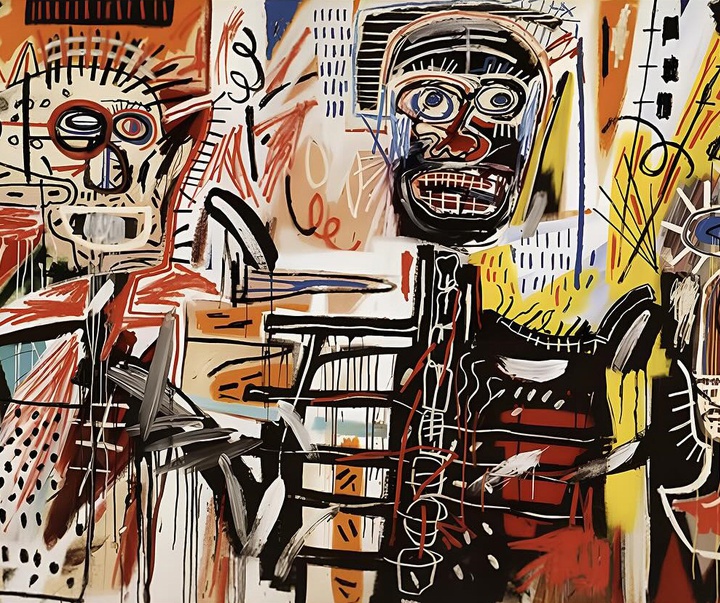 Gallery of Painting by Jean-Michel Basquiat - USA