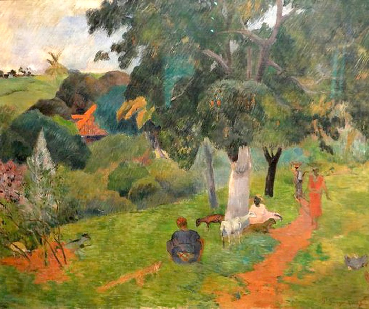 Gallery of painting by Paul Gauguin - France