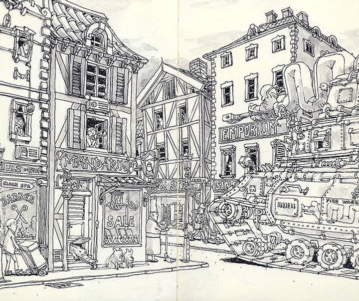 Gallery of illustration by Mattias Adolfsson-Sweden