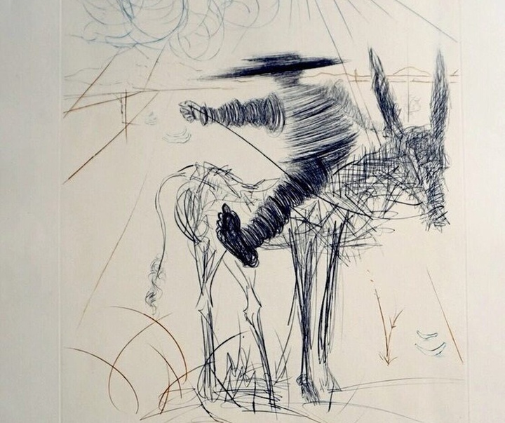 Gallery of Salvador Dali lithographs and metal engravings-Spain