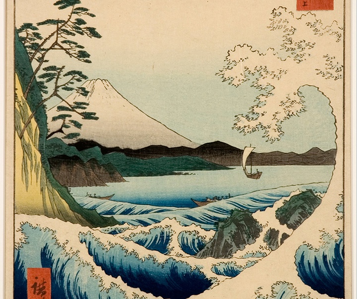 Gallery of traditional paintings of Utagawa Hiroshige- Japan