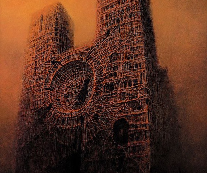 Gallery of Painting by Zdzisław Beksiński - Poland