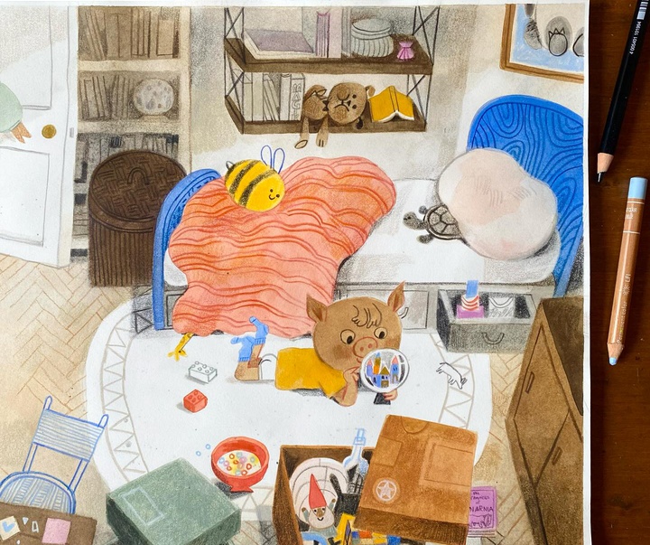 Gallery of Illustration by Felicita Sala - Italy