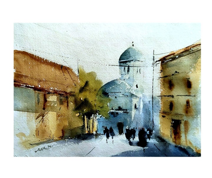 Gallery of Watercolor painting by Neda Ranjbar- Iran