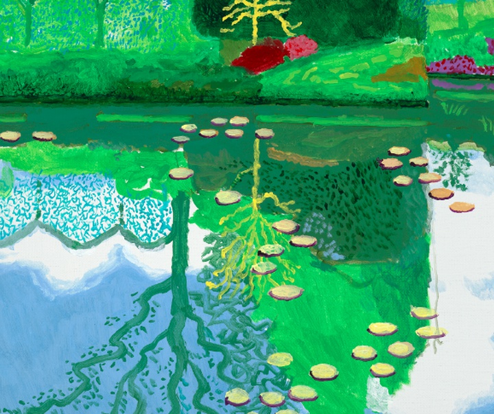 Gallery of painting by David Hockney - England