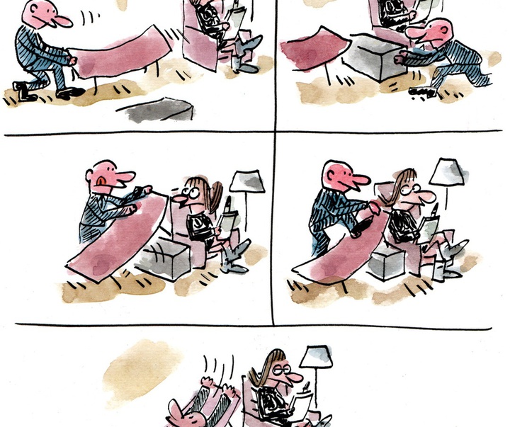 Gallery of cartoons by Adao Iturrusgarai - Brazil