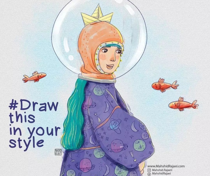 Gallery of Illustration by Rahele HasanZade-Iran