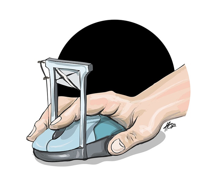 First Selection of the International Cartoon Contest “Terror Online”