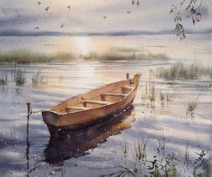 Gallery of Watercolor by Galina Gomzina-Russia