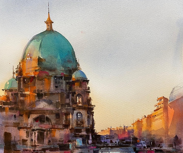 Gallery of Watercolor painting by Tere Lojero-Mexico